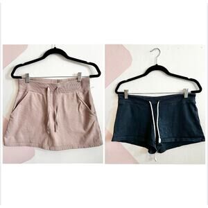 Brandy Melville Skirt & Shorts Lot Set Bundle Small